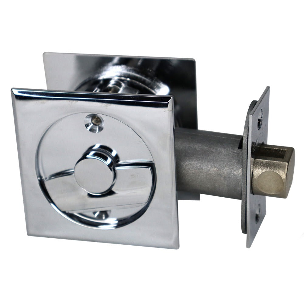 EMTEK Emtek 2135US26 Square Privacy Pocket Door Tubular Lock