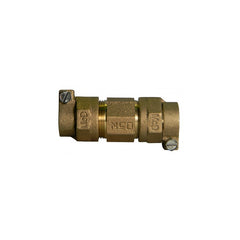 AY McDonald 74758-44-112 Coupling Lead Free Brass 1-1/2 Inch PVC IPS OD