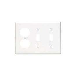 Leviton 80721-I WALLPLATE COMBINATION 3 THERMOPLASTIC