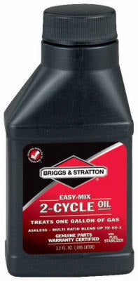 BRIGGS & STRATTON Power Distributors 100107 Ashless 2-cycle Oil 3.2 Oz