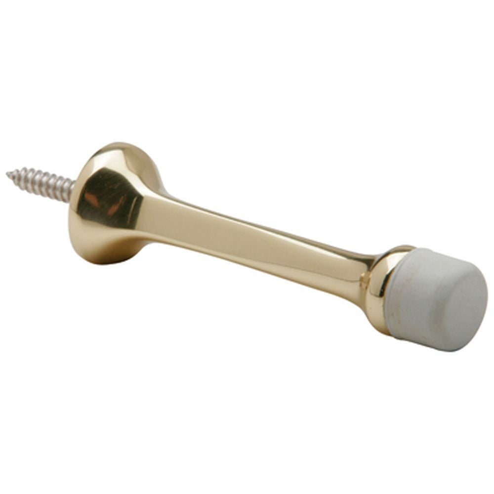 IVES Ives 61A3 Solid Door Stop 3 Inches Bright Brass
