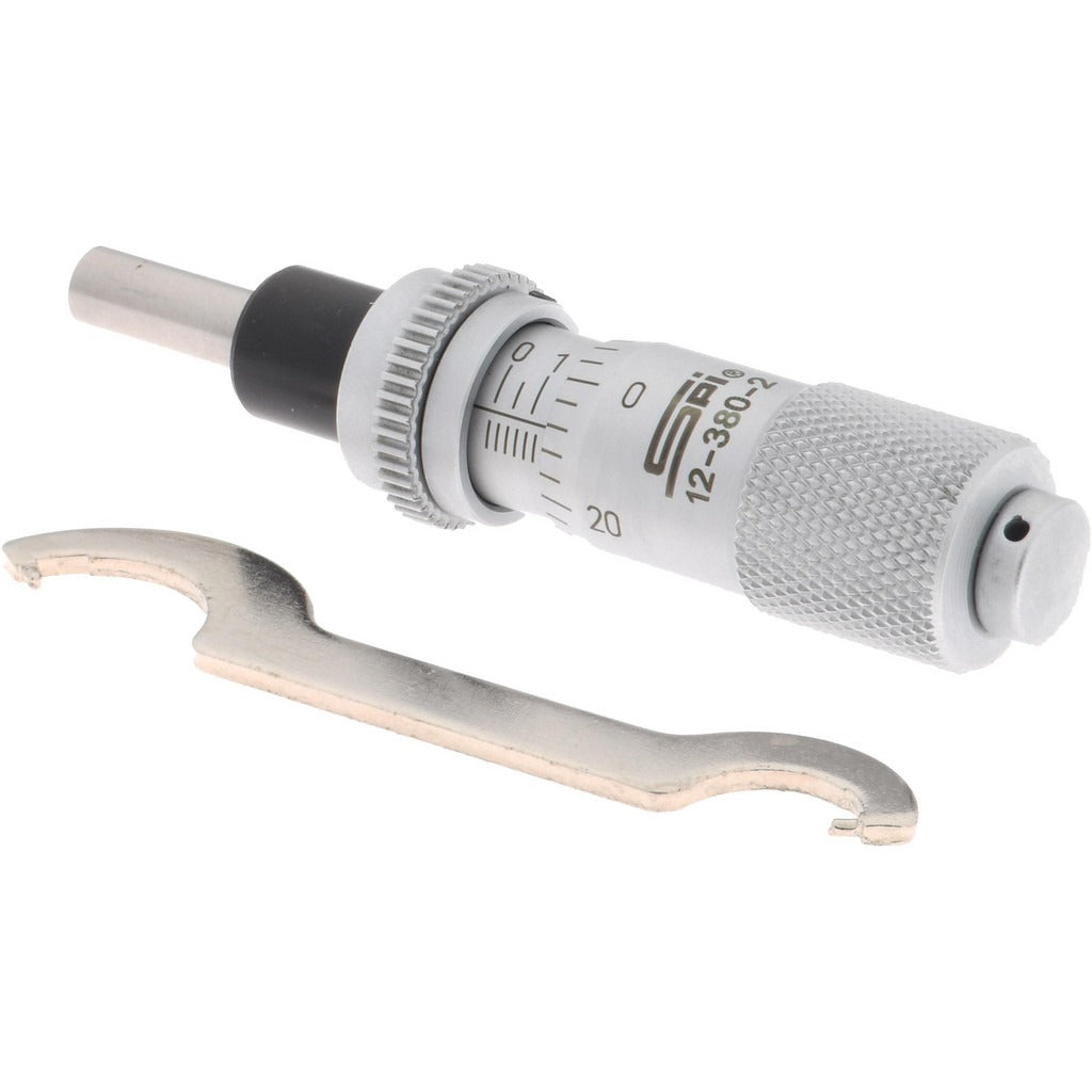 SPIROTHERM Spi MS150204001 Mechanical Micrometer Head Flat Spindle