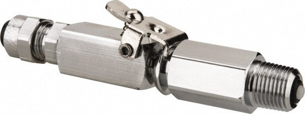 PARKER Parker 398PD-4-2 Double End Shutoff Pipe Fitting Brass