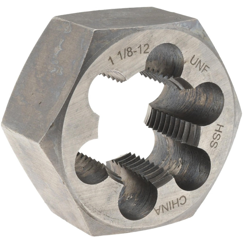 VALUE COLLECTION Value Collection 367-1082 Hex Rethreading Die 1-1/8-12 Unf