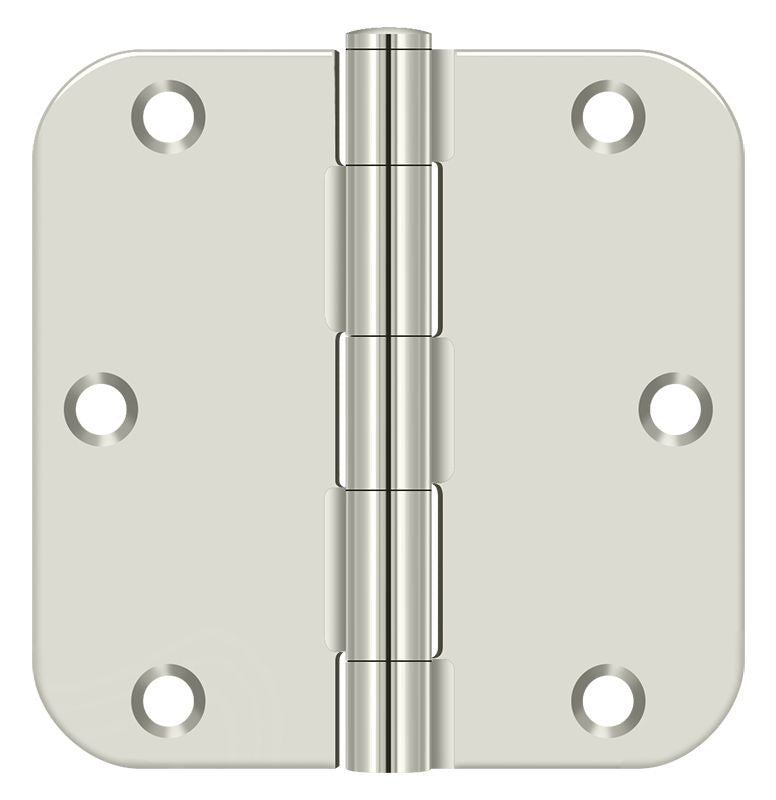 DELTANA Deltana S35R514 Radius Corner Door Hinge Bright Nickel