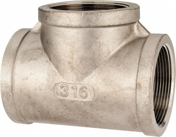 VALUE COLLECTION Value Collection 6TB2 Pipe Tee 2 in 316 Ss Threaded 150 Psi