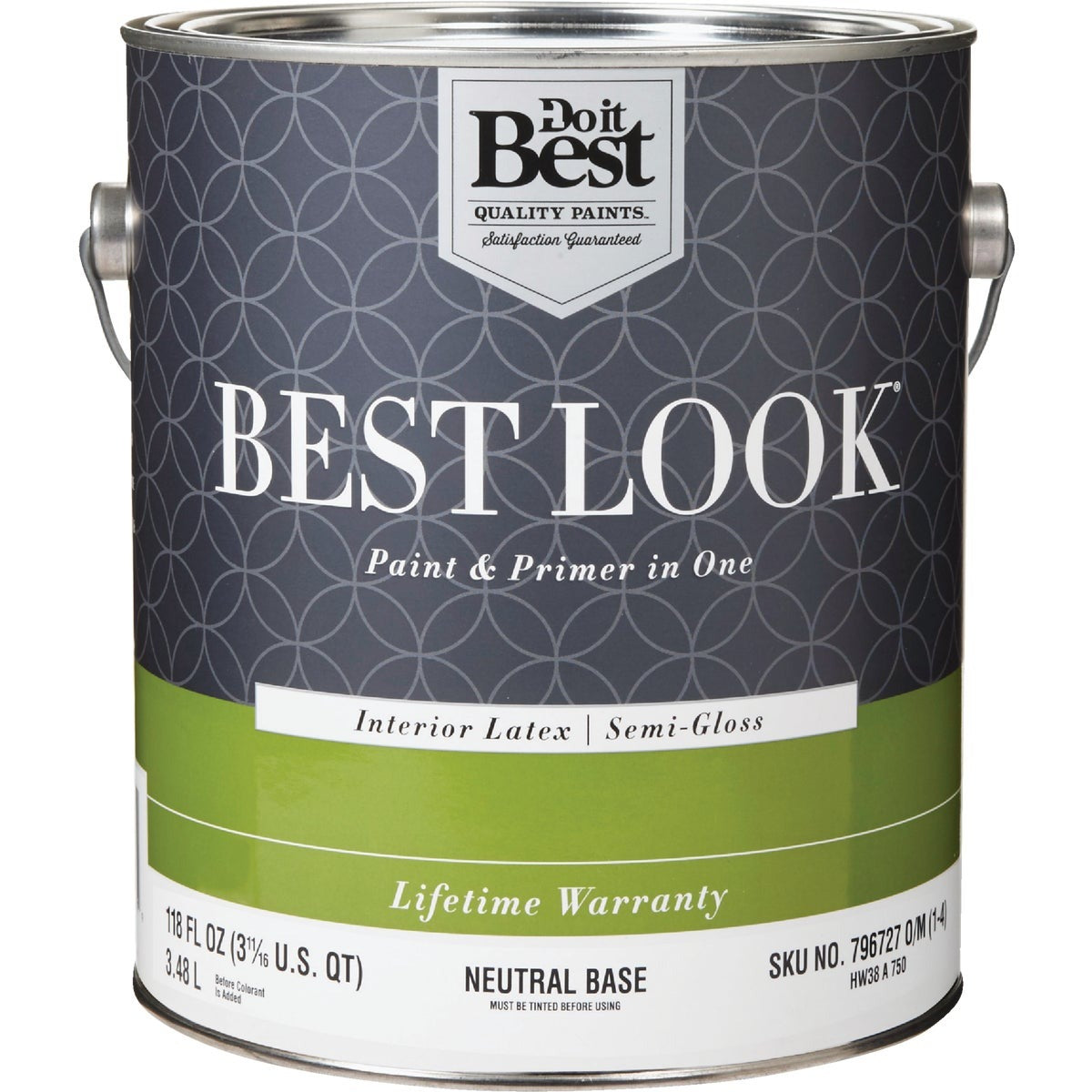 BSC PREFERRED Bsc Preferred HW38A0750-16 Interior Satin Paint 1 Gal