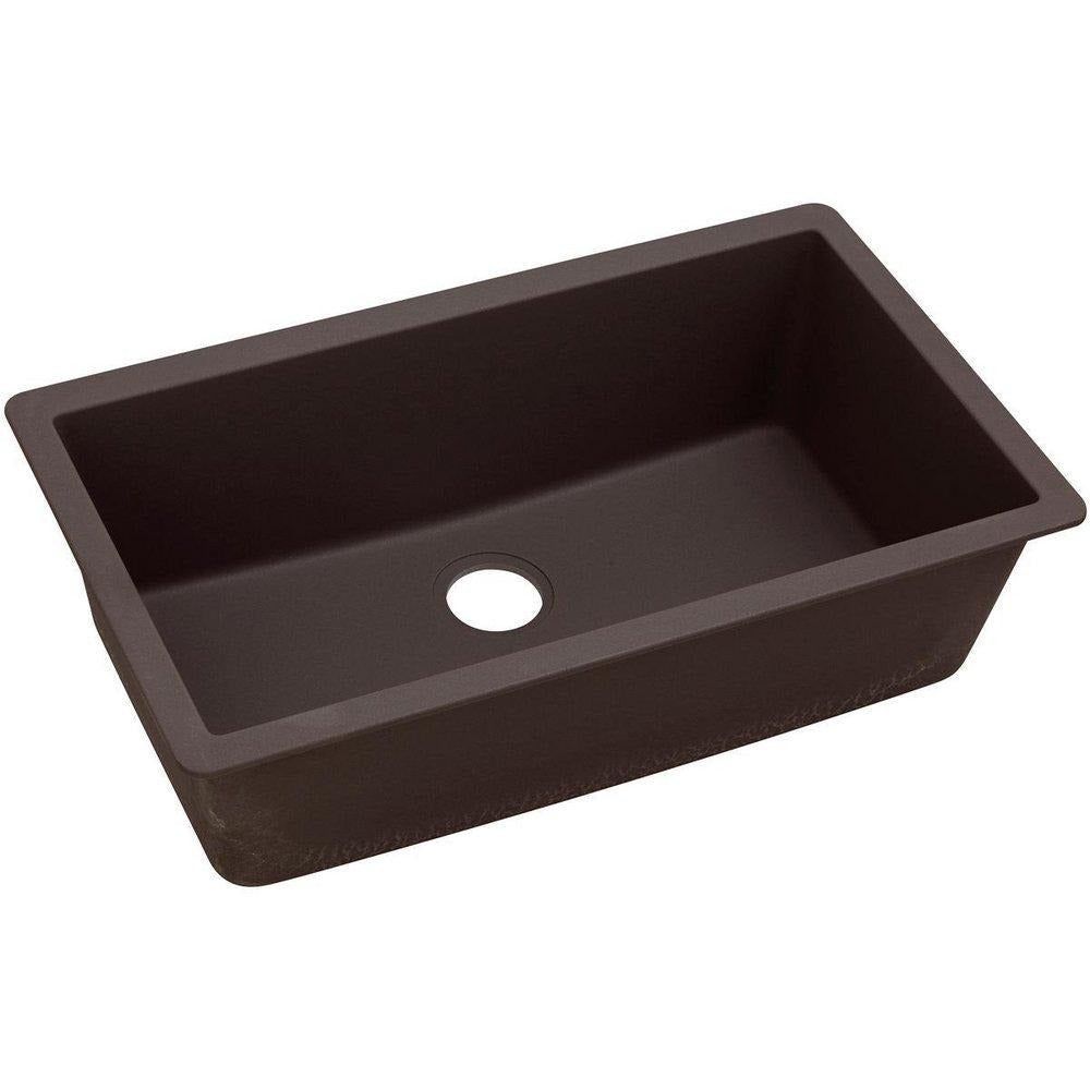 ELKAY Elkay ELXRU13322CN0 Quartz Luxe Single Bowl Undermount Sink (33 x 18-7/16 in.)