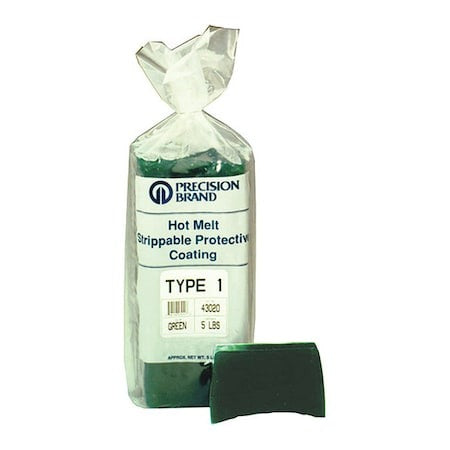 PRECISION BRAND Precision Brand 43325 Hot Melt Strippable Protective Coating 5 lb