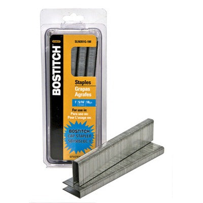 BOSTITCH Stanley Bostitch SL50351G Cap Staples 1 Inch 5000 Count
