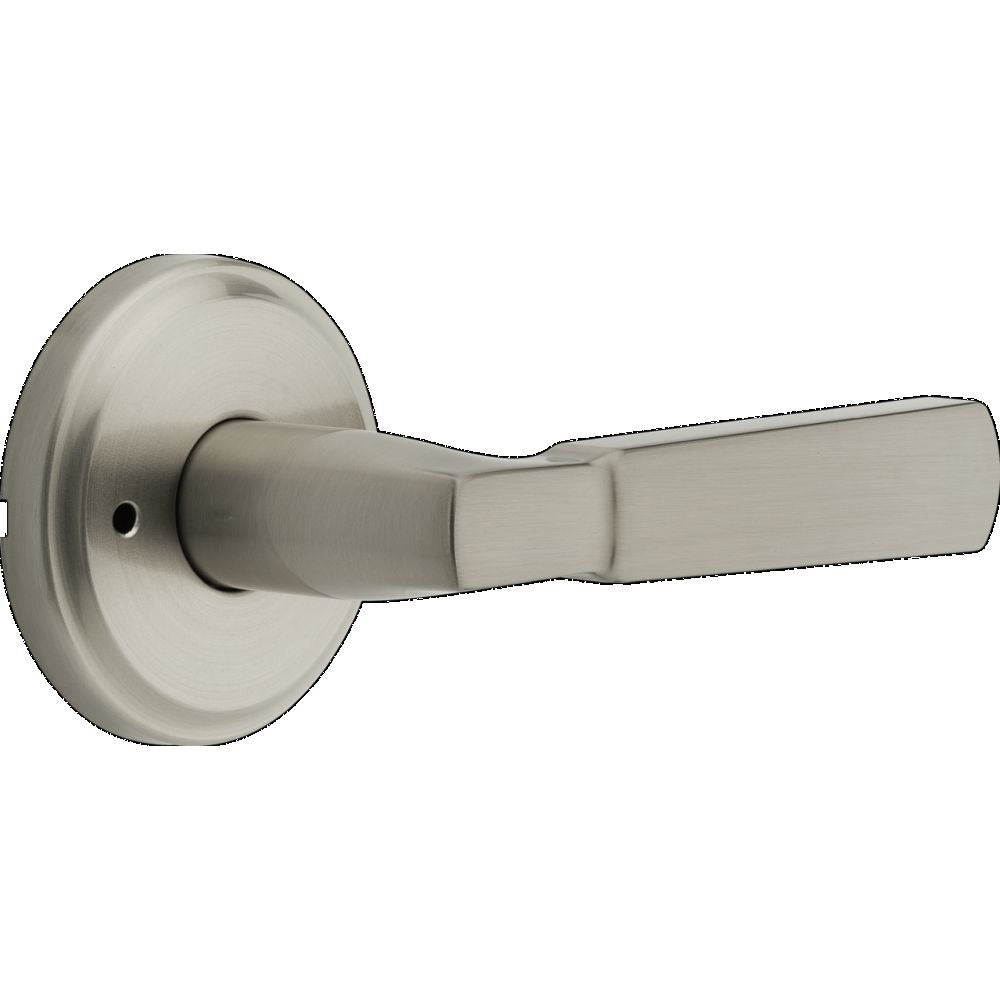KWIKSET Kwikset 730PHL-15 Perth Lever Privacy Door Lock Satin Nickel