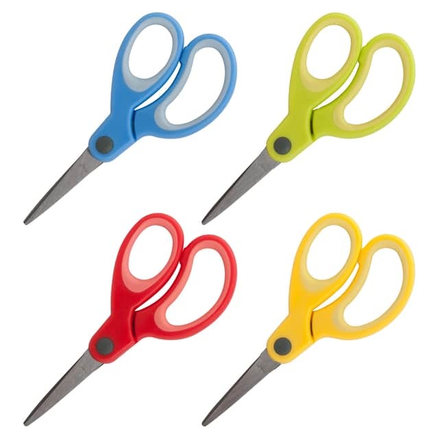 SPARCO Sparco SPR39046 5 Kids Pointed End Scissors 5 Inch/12 Pack