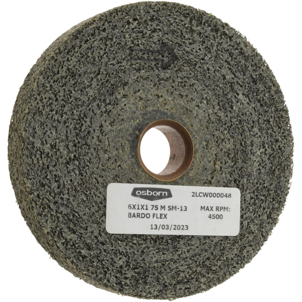 VALUE COLLECTION Value Collection 6X1X1 T100 7S M Deburring Wheel 6 in