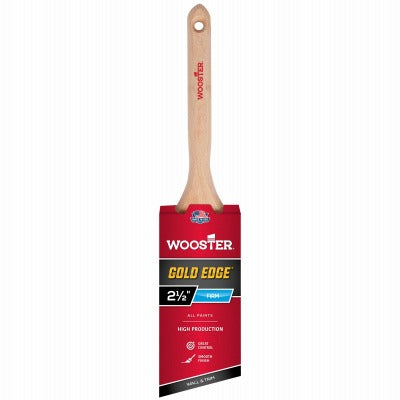 WOOSTER Wooster Brush 5231-2 1/2 Gold Edge Angle Sash Brush