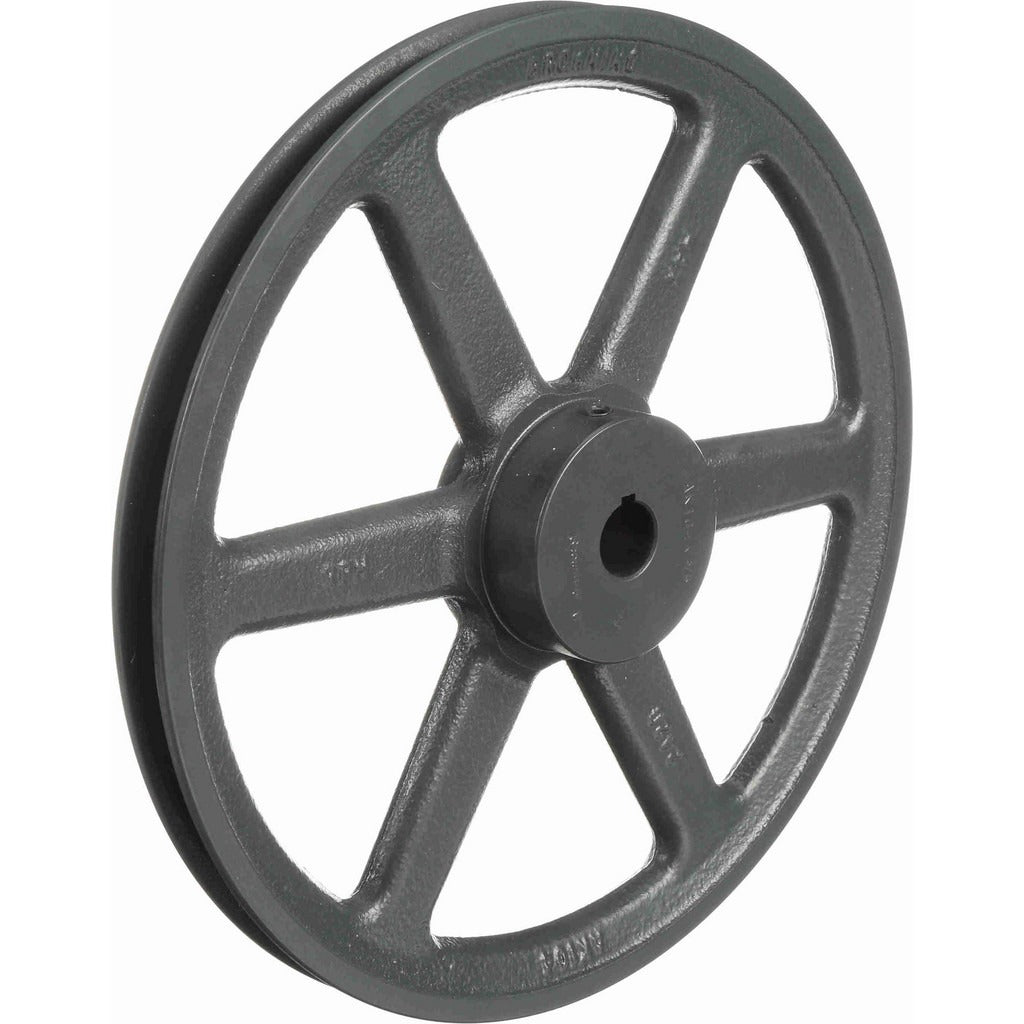 BROWNING Browning 1027432 Single Groove Sheave 0.75 in Bore Cast Iron