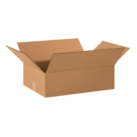 BSC PREFERRED Bsc Preferred 20146 Shallow Corrugated Shipping Boxes 25pk