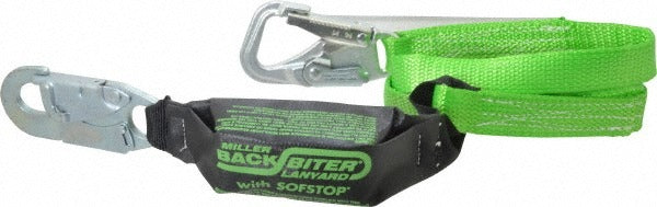 MILLER Miller 913B/6FTGN Shock Absorbing Lanyard 6 Ft Green