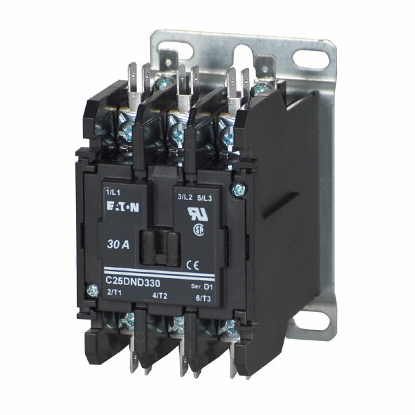 Siemens 42BF35AF 3-Pole 600 VAC 120 VAC Coil 30 Amp 10 Hp Open Type Definite Purpose Contactor