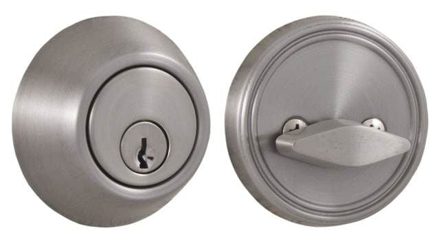 WESLOCK Weslock 00271-N-NFR22 Single Cylinder Deadbolt Satin Nickel
