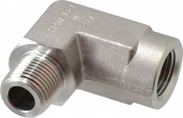 HAM-LET Ham-let 3001125 90 Degree Street Elbow 3/8 in 316 Ss