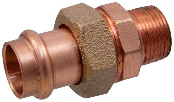 NIBCO Nibco 9256820FPC PC633-4 Union Press x Male (1 in)