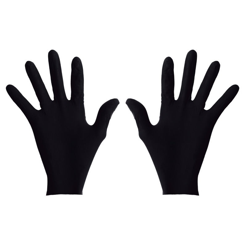 SHUBEE Shubee D SB NGB PF M Gauntlet Silver Edition Nitrile Gloves 100 Per Box (10 Boxes Case) DSBNGBPF