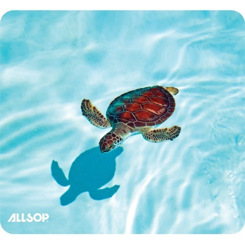 ALLSOP Allsop ASP31425 Mousepad 8x8.75 in Recycled Rubber Base