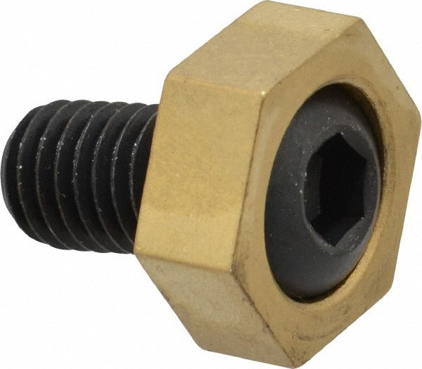 MITEE-BITE Mitee-bite 10208 Symmetrical Hex Clamp 1 in Brass 8 Pack