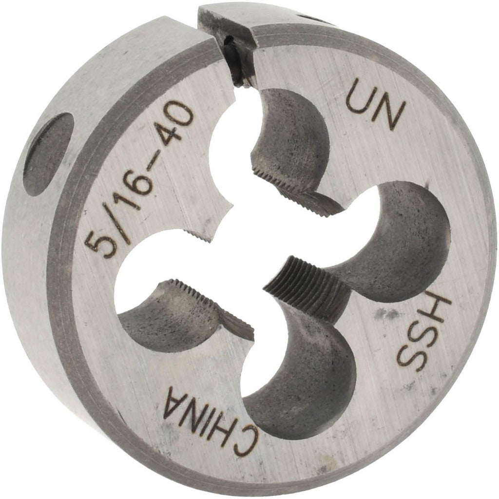 VALUE COLLECTION Value Collection 315-1137 Round Die 5/16-40 1 in Od Hss