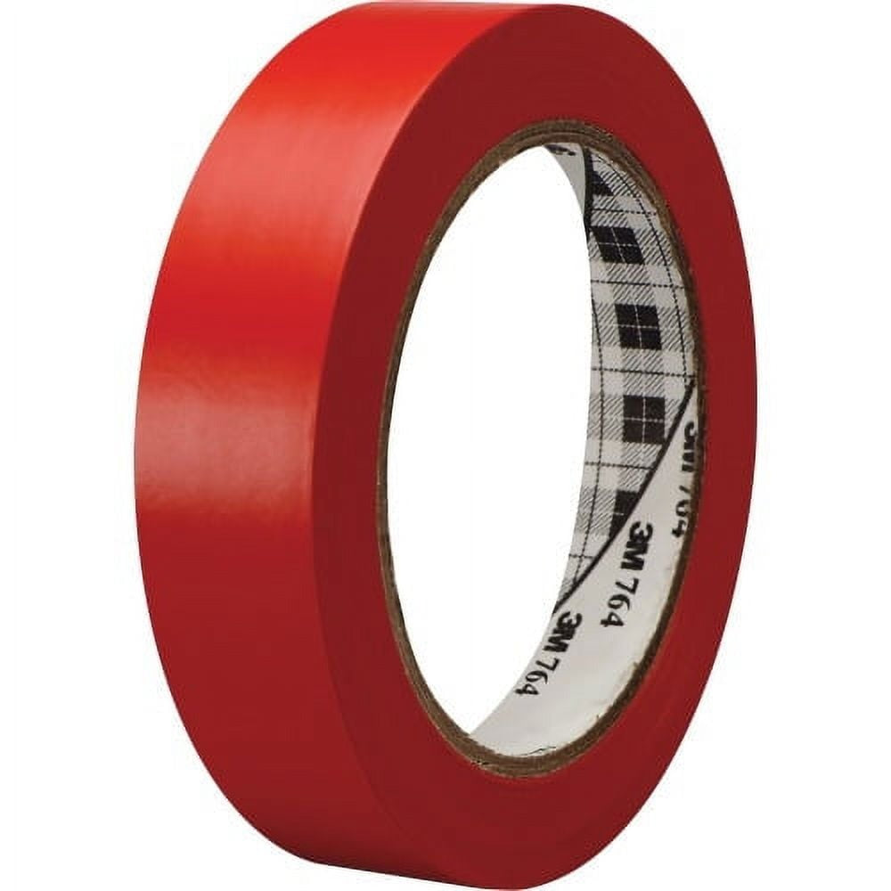 3M 3M MMM764136RED General-Purpose Vinyl Tape 764 (36 yd x 1 in x 5 mil / 1 Roll)
