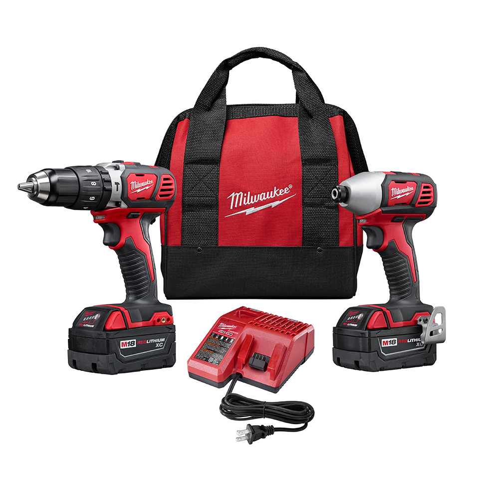 Milwaukee 2697-22 M18 Cordless Lithium-Ion 2-Tool Combo Kit