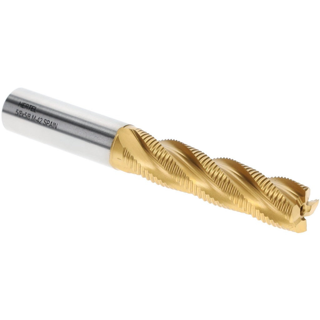 HERTEL Hertel 84213958 Roughing End Mill 5/8 in 4 Flute Cobalt