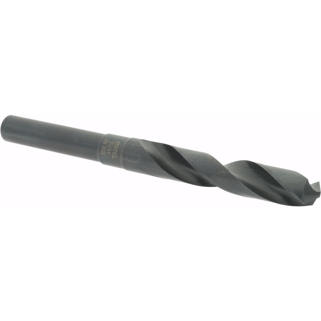 HERTEL Hertel 02387678 Reduced Shank Drill Bit 37/64 in Hss