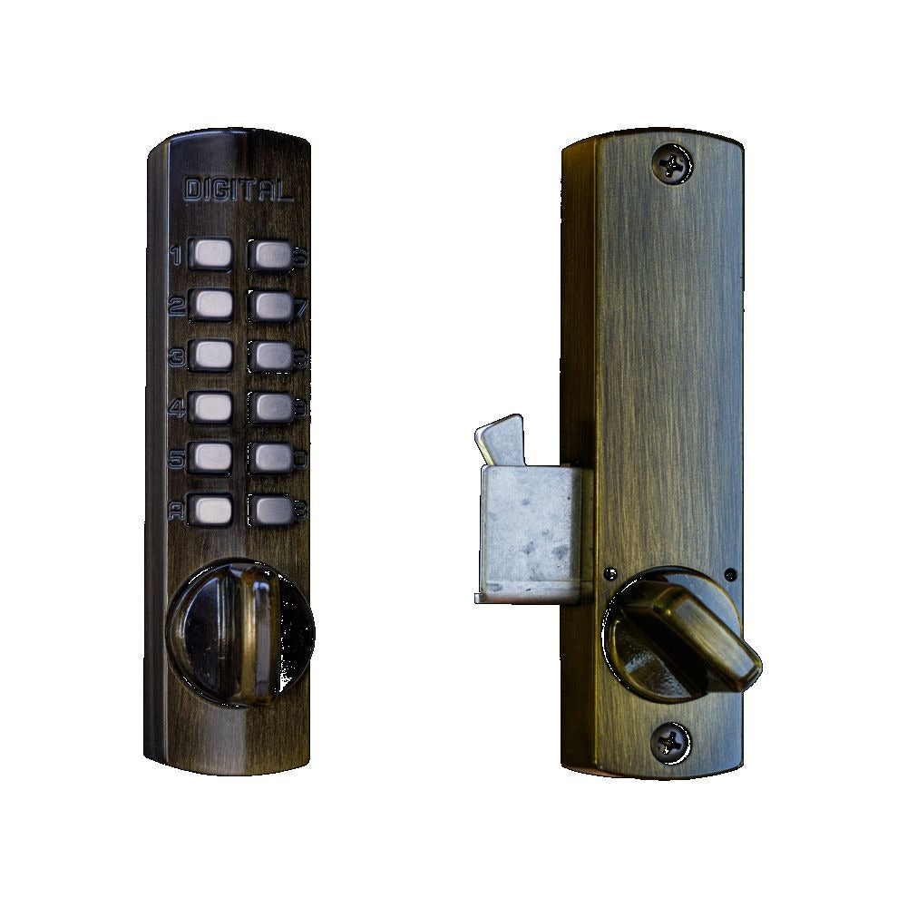 LOCKEY Lockey C150AB Mechanical Keyless Hook Bolt Lock