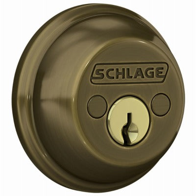 SCHLAGE Schlage Lock Co B62NV609 Double Cylinder Deadbolt