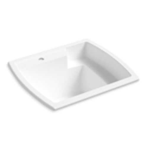 STERLING HVAC Sterling F995-0 Latitude White Utility Sink - Bulk Pack of 4