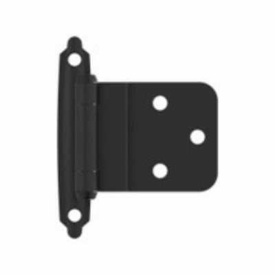 AMEROCK Amerock TENR3428FB Self-closing Hinge 3/8 Inch Flat Black