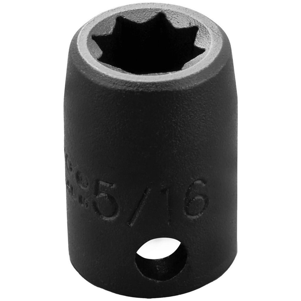 PROTO Proto J7210S Impact Socket 3/8 in Drive 5/16 in 8-point