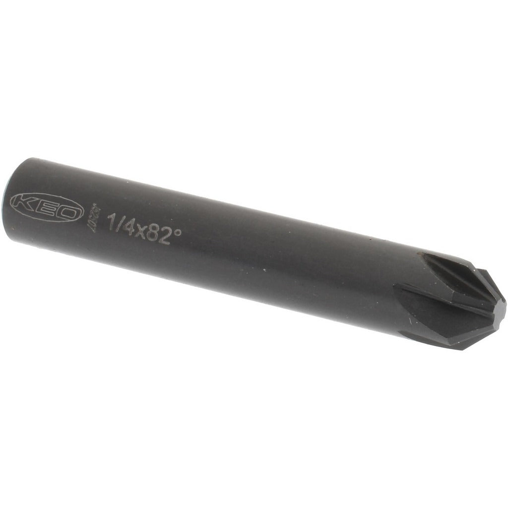 KEO Keo 919-000-338 Countersink 1/4 in 82 Degree 6 Flute Hss