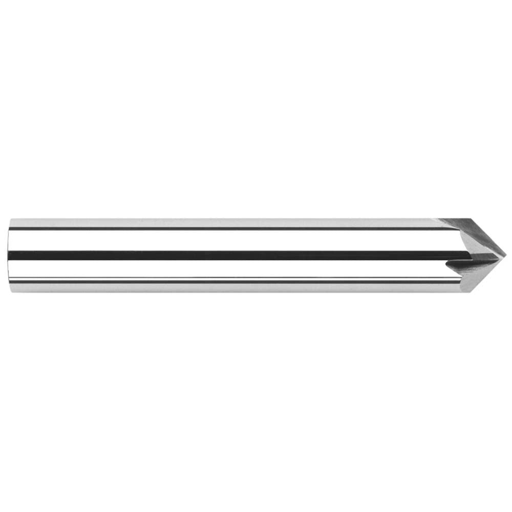 HARVEY TOOL Harvey Tool 18024 Chamfer Mill 3/8 in 4 Flute Cobalt 90 Deg