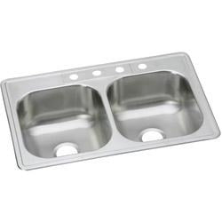 ELKAY Elkay dse233225 Double Bowl Drop-in Sink