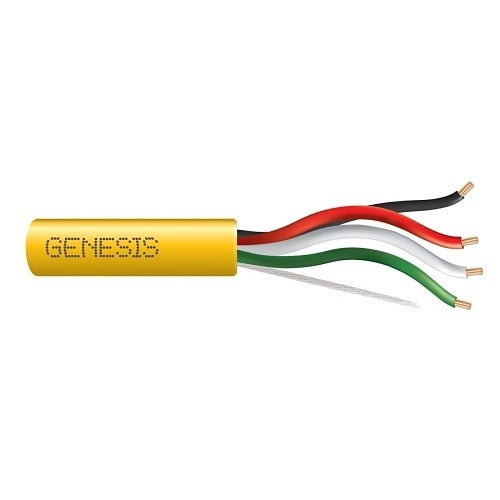 SOUTHWIRE Genesis Cable 31041102 22AWG 4C Security Cable CL2P 1000ft