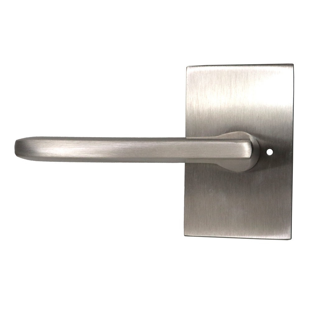EMTEK Emtek 5212HLOUS15LH.RLS Helios Lever Privacy Set Satin Nickel