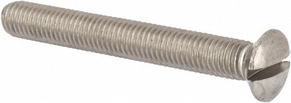 VALUE COLLECTION Value Collection MSOXX10080-025BX M10x1.5 Oval Head Slotted Screw