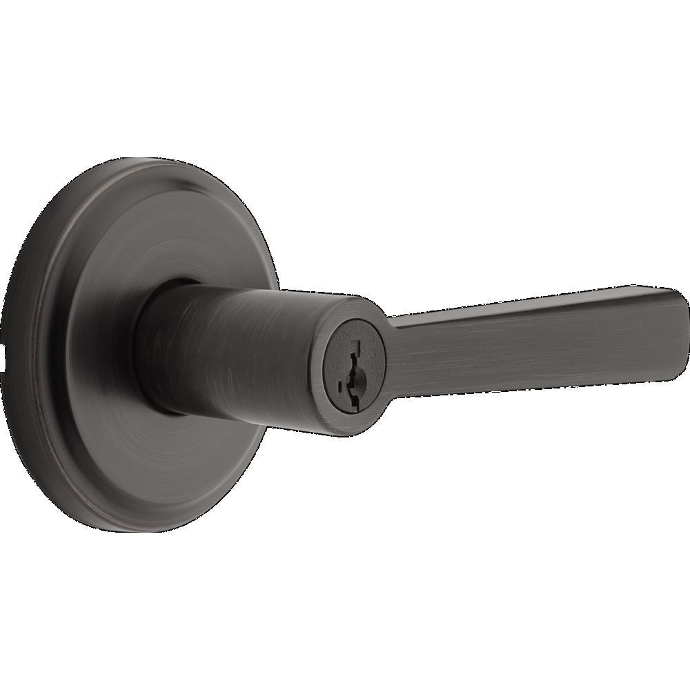 KWIKSET Kwikset 740TDL-11PS Trafford Lever Entry Lock Smartkey