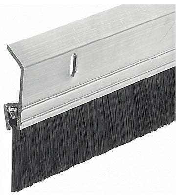FROST KING Thermwell SB36H Aluminum Brush Door Sweep 2x36 in