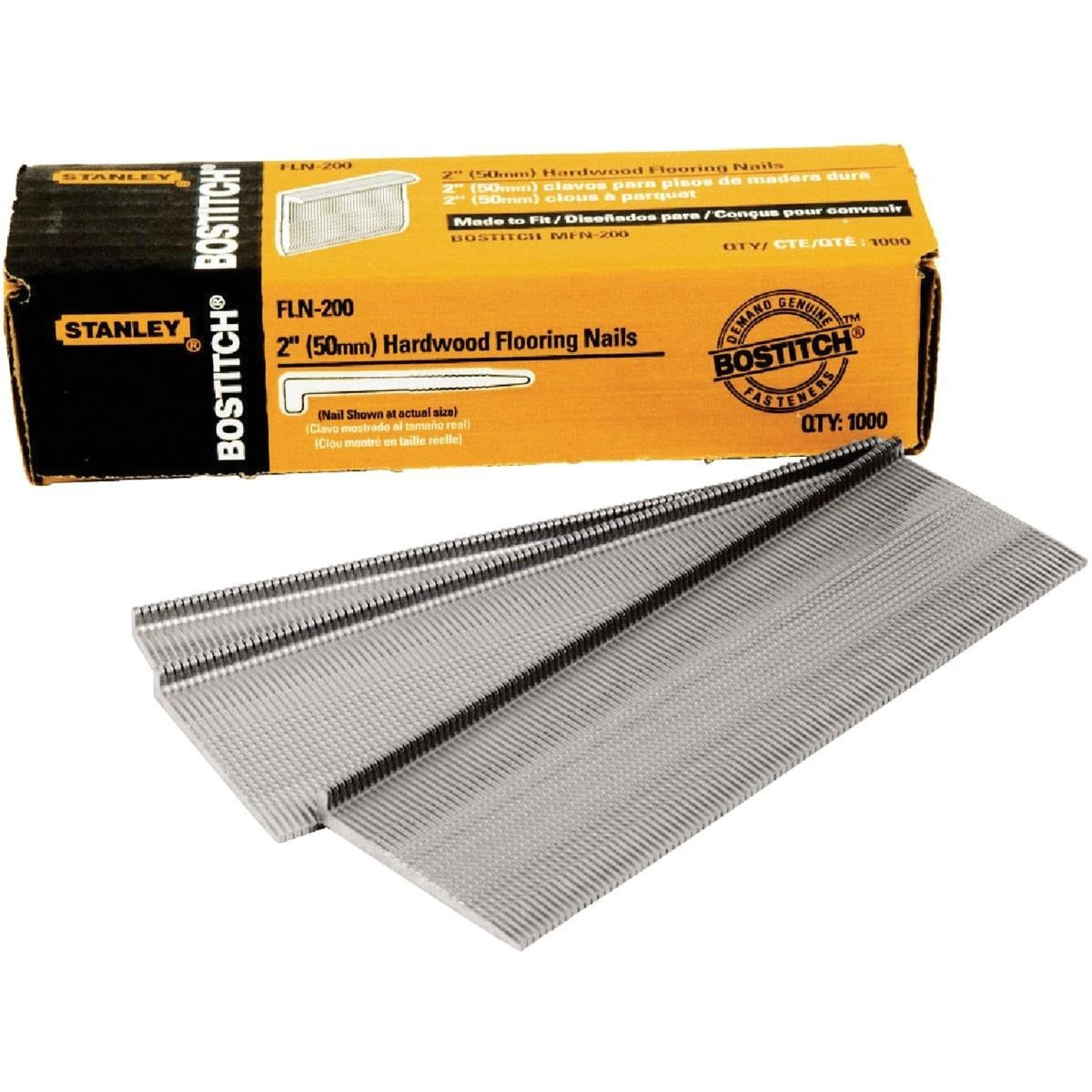 BOSTITCH BOSTITCH FLN-200 Flooring Nail 16 Gauge 2 inches 1000 Count