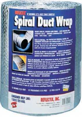 REFLECTIX Reflectix Inc DW1202504 Duct Wrap Insulation 12x25 R-4
