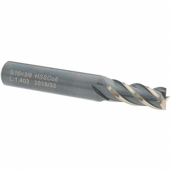VALUE COLLECTION Value Collection -20550-5 Square End Mill 5/16 in 4 Flute Hss
