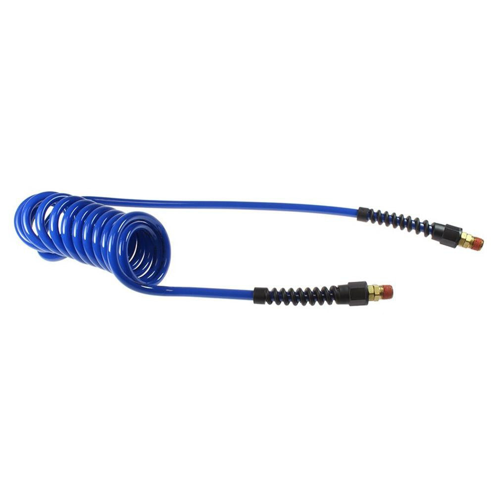 COILHOSE PNEUMATICS Coilhose Pneumatics PU14-15B-B Coiled Air Hose 15 Ft